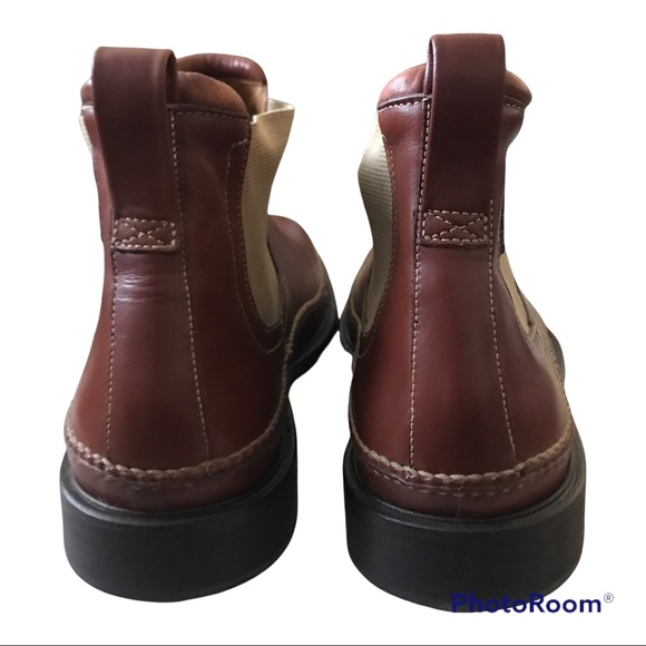 HS Trask Brown Leather Dublin Boots - Picture 4 of 9